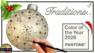 DIY Mandala Ornament Heirloom 2026 Pantone