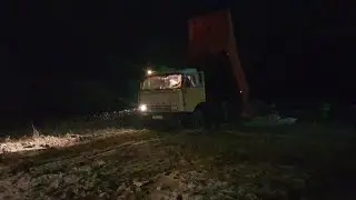 Тракторист, камазист поспорили на ящик самогона. Вытащит ли Трактор Мтз-82, КАМАЗа совка(Татарина).