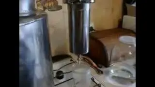 Самогонный аппарат из нержавеющей стали.