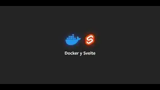Svelte con Docker
