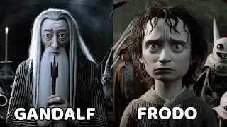 The Lord of the Rings by Tim Burton | AI Generated