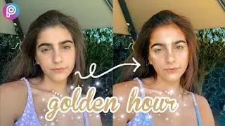 ✨EFECTO GOLDEN HOUR EN FOTOS | Ediciones con PicsArt aesthetic