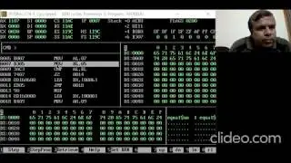 Demonstration of program control instructions