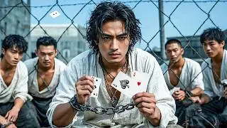 Meremehkan narapidana diborgol, tak disangka dewa judi, bos penjara sujud memohon jadi muridnya!