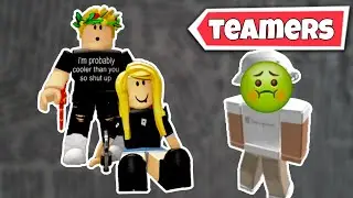 UMILLO A TEAMERS EN MM2 CON CABALLERO OSCURO
