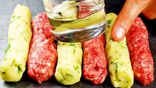 Не устаю готовить! Просто фарш и картошка, но гости ели, как в последний раз! Самый простой УЖИН!