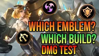 Edith damage Test - Build selection guide - Part 1| Mobile Legends Bang Bang