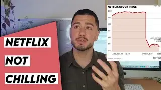 Netflix stock crash: What can we learn with statistics?