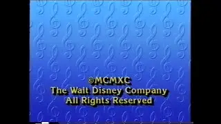 Sing Along Songs: Under The Sea UK VHS Closing (Disney) 1998
