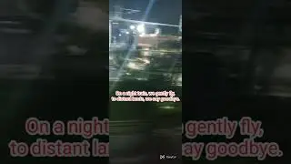 Night train journey