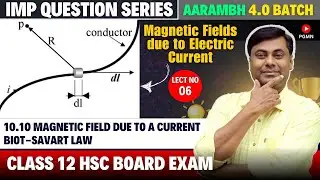 Magnetic Fields due to Electric Current| Magnetic Field due to a Current| LECT 06 |AARAMBH 4.0 BATCH