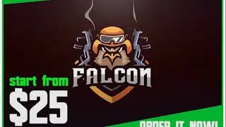 Create logo for gaming, sports, esports,  twitch, team