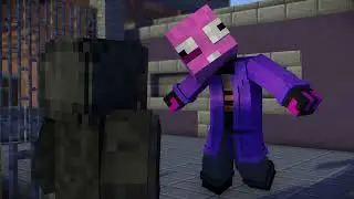 BUZZ LOOK AN ALIEN (MINECRAFT ANIMATION)