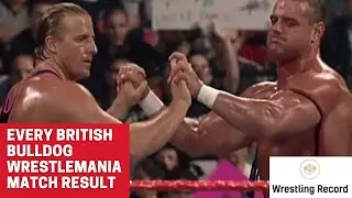 Every British Bulldog WrestleMania Match Result
