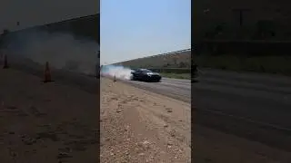 Camaro Burnout Leaving Meet💨 #fast #drag #racecar #streetcar #racing #burnout #camaro #acceleration