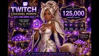 🦊🦊 💜 Twitch Channel Points Explained | FoxxeFam Rewards Guide 