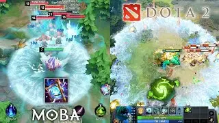 AutoChess Moba vs Dota 2 Items Comparison Showcase