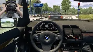 Euro Truck Simulator 2 - BMW X5 E53 [Steering Wheel Gameplay]