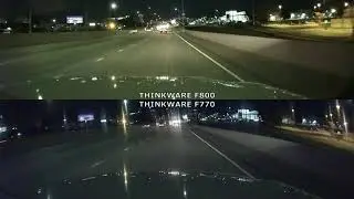 Blackvue DR750S-2CH vs Thinkware F800 vs Thinkware F770 [1080p30 Night]