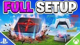 How To Setup The NEW Best Controller Xim Matrix Aim Assist & Anti Recoil Config * BOOSTED TRACKING *