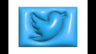 Designing the Twitter Logo with an Inflated Twist, #graphicdesign #inflate #adobeillustrator