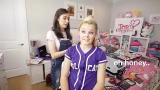 jojo ruining her hair ft. colleen (dead-ish meme)