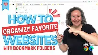 Organize Websites Using Bookmark Folders