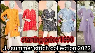 j. summer spring collection 2022 | j. collection starting price R.S 1990 only