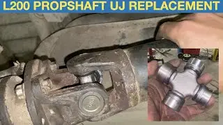 Mitsubushi L200 Propshaft UJ replacement