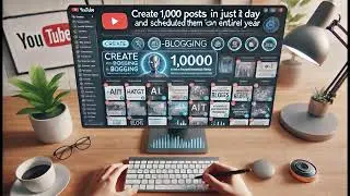 How I Auto Generated Blog Thumbnails & Scheduled 1,000 Posts!