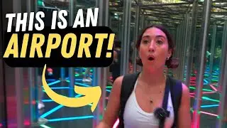 WE GOT LOST IN A MAZE!! - Singapore, Changi