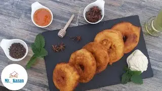 Яблочный кюхлайн / яблоки в кляры / яблочный  пончики