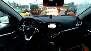 За рулем авто LADA Vesta SW Cross 2017 (Лада веста св кросс). Мужской видео обзор, отзыв владельца.