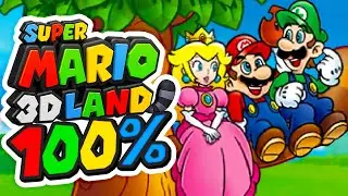 Super Mario 3D Land - 100% Longplay Full Game Walkthrough No Commentary Gameplay Playthrough