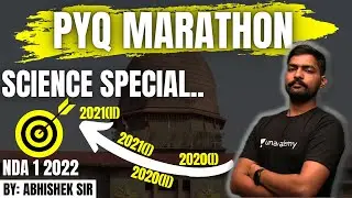 Science NDA PYQ 😳 Complete Science Marathon 🔥 NDA 1 2022 | Full Paper Solution | Learn With Sumit