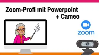 Zoom: Im Breakoutroom mit Powerpoint + Cameo als Zoom-Profi präsentieren - Tutorial (2023) Deutsch