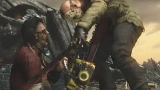 Mortal Kombat XL - Leatherface X Ray Move 