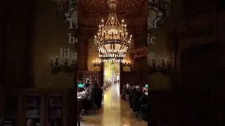 Beautiful library in Budapest: Ervin Szabó Library 📚 