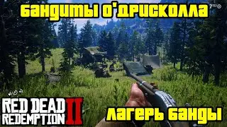 Прохождение RDR 2 на 100% - Лагерь банды: Бандиты О'Дрисколла (Глава 2 - Нагорье Подкова)
