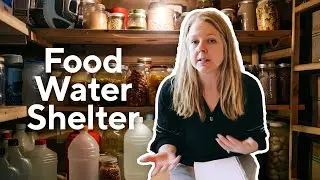 How to Prepare Water, Food, and Shelter for Emergency
