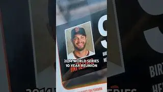 2014 World Series team, then and now 🥹