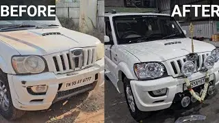 இவ்வளவு பெரிய வேலையா? | Mahindra Scorpio Restoration | Tirupur Mohan #tmf