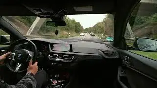 Chill ride in my BMW | Cockpit View | Diesel Sound Only