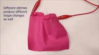 Shape changing threads - Seamless Seams