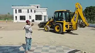 Bulldozer baba | JCB Ride First Time | havi driver | #jcb ##trending #viralvideo #video