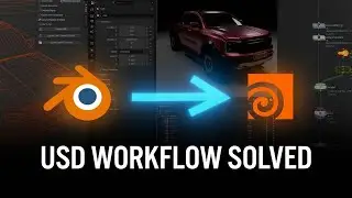 How I Move Assets Between Blender & Houdini Using USD