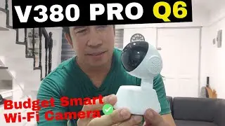 Q6 V380 PRO Smart Wi-Fi Camera  Unboxing | Tutorial ( Filipino/Tagalog )