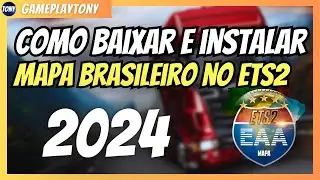 COMO BAIXAR E INSTALAR O MAPA DO BRASIL PARA O EURO TRUCK SIMULATOR 2 MOD EAA CLUBE ROTAS