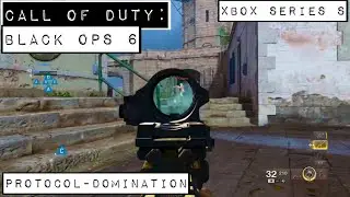 Call Of Duty: Black Ops 6 - First Multiplayer Game - Protocol Domination - Xbox Series S