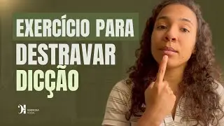 Como melhorar a dicção cantando (exercício de 1 minuto)